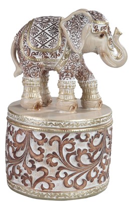 Thai Elephant Trinket Box