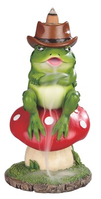 Frog on Mushroom Backflow