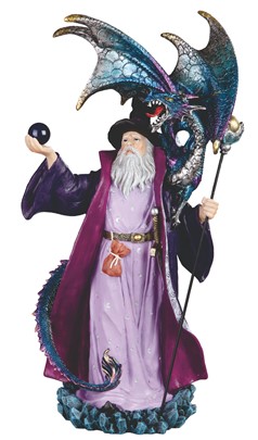 Wizard with Dragon