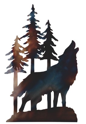 Wolf Wall Decoration