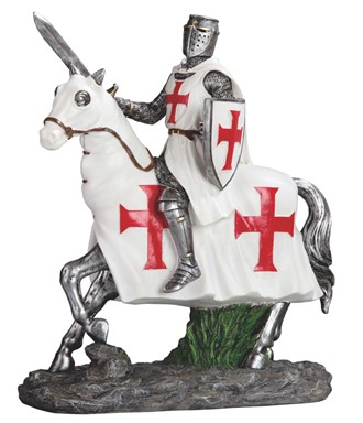 Crusader 8 1/2" high
