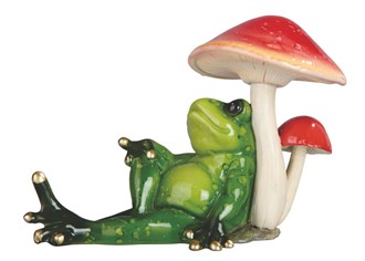 Frog with Mushroom