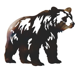 Bear Wall Plaque