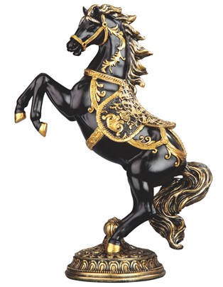 Horse with Royal Saddle