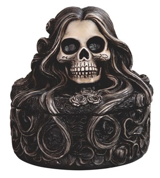 Sugar Skull Trinket Box