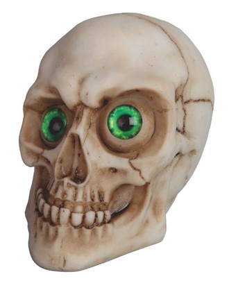Skull with Green Eye