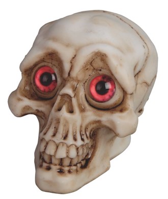 Skull with Red Eye