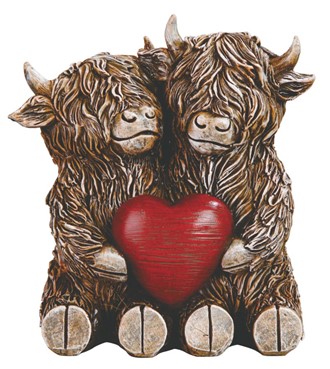 Highland Cow Couple