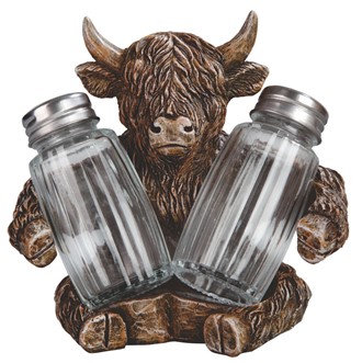 Highland Cow Salt & Pepper