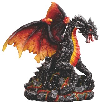 Dragon on Volcano
