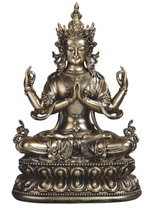 Guanyin with four arms
