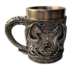 Dragons with Gem Mug
