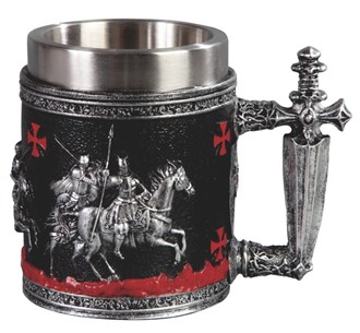 Mug Crusaders Riding Horse