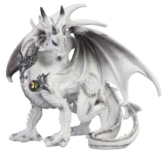 Dragon White with Armor