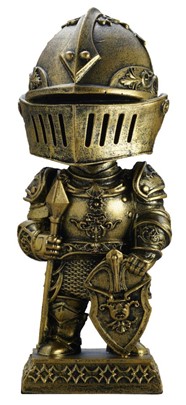 Gold Knight Bobble Head