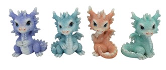 Colorful Dragon 4 Piece Set