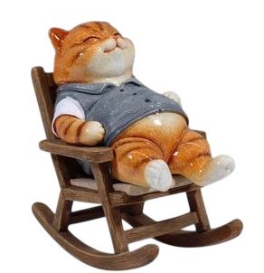 Orange Cat Relax Chair