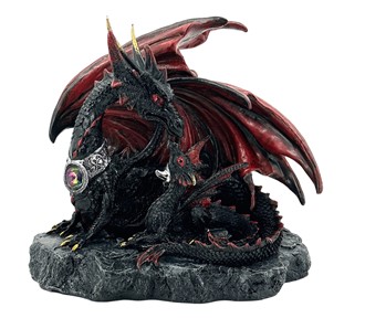 Dragon Red/Black with Baby