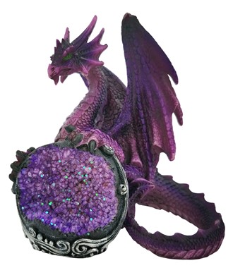 Dragon Purple with Geode