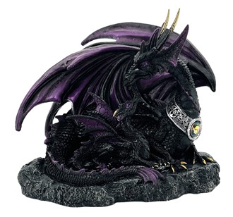 Dragon Purple/Black with Baby