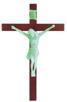 View 22" Crucifixion Glows In The Dark