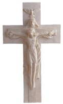 View 15" White Atrio Crucifixion