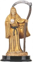 View 5" Santa Muerte Gold