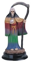 View 5" Santa Muerte Rainbow