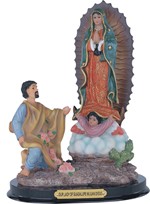 View 9" Guadalupe with Saint Juan Diego