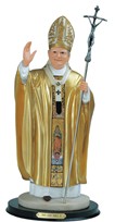 View 16" Pope John Paul II Gold