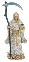 View 16" Santa Muerte-Money