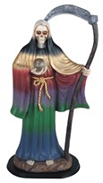 View Large-scale 24" Santa Muerte Rainbow
