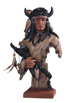 View Indian Warrior Bust