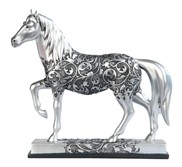 View Decorative Silver Horse
