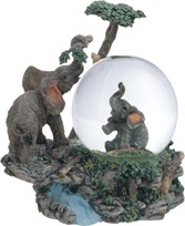 View Snow Globe Elephant
