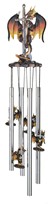 View Dragon Wind Chime with Sword, Round Top