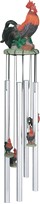 View Rooster Round Top Wind Chime