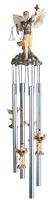 View Archangel Uriel Round Top Wind Chime