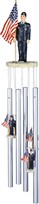 View US Air Force US Flag Top Wind Chime