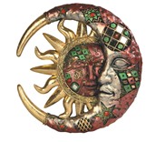 View Mosaic Celestial Red and Gold