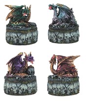 View Mini Dragon/Skull Trinket Box