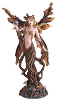 View Tree Fairy with Orange Wings