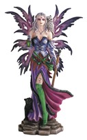 View Purple Fairy with Lantern