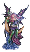 View Purple Fairy on Moon