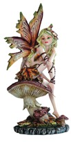 View Fairy on Mushroom