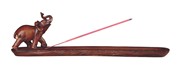 View Wood Like Elephant Incense Burner