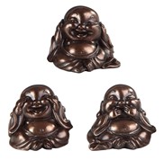 View Maitreya, 3-no Evil Bronze Set