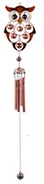 View Owl Copper Gem Chime