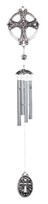 View Pewter Chime, Cross 28"L