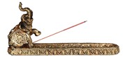 View Golden Thai Elephant Incense Burner